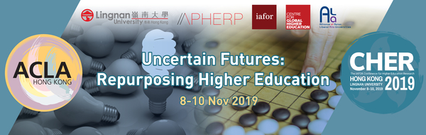 International Conference on “Uncertain Futures, Repurposing Higher Education”, 2019
